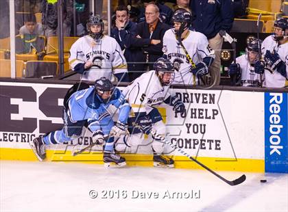 Thumbnail 3 in Franklin vs St. Mary's (MIAA Division 1 Final) photogallery.
