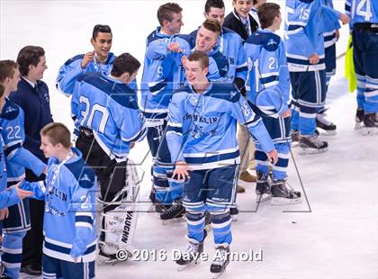 Thumbnail 3 in Franklin vs St. Mary's (MIAA Division 1 Final) photogallery.