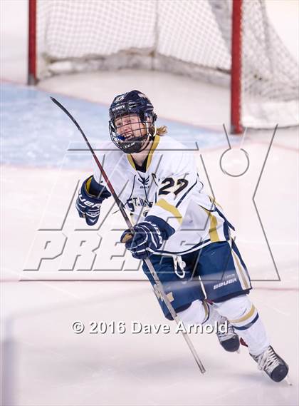 Thumbnail 2 in Franklin vs St. Mary's (MIAA Division 1 Final) photogallery.