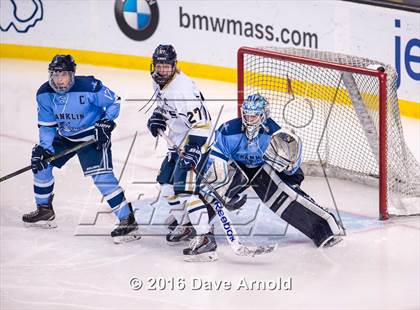 Thumbnail 2 in Franklin vs St. Mary's (MIAA Division 1 Final) photogallery.