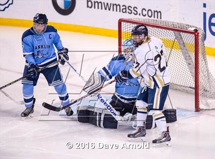 Thumbnail 3 in Franklin vs St. Mary's (MIAA Division 1 Final) photogallery.