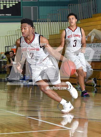 Thumbnail 3 in West Campus vs. Damonte Ranch (Adidas Challenge) photogallery.