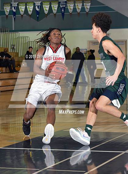 Thumbnail 2 in West Campus vs. Damonte Ranch (Adidas Challenge) photogallery.