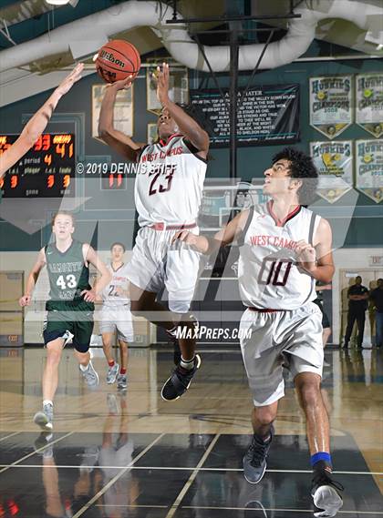 Thumbnail 1 in West Campus vs. Damonte Ranch (Adidas Challenge) photogallery.