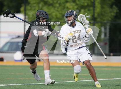 Thumbnail 2 in Shoreham-Wading River vs Rye (Class 3 Semifinal) photogallery.