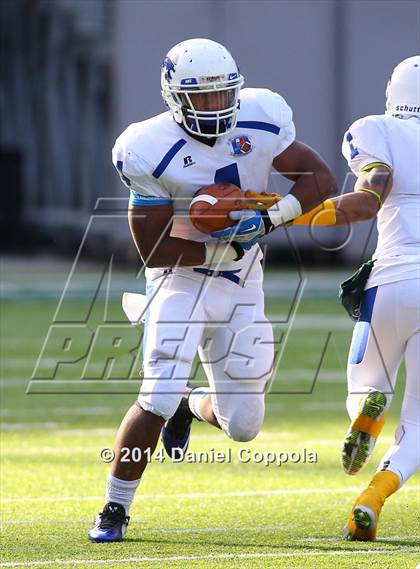 Thumbnail 3 in Lincoln vs. Mountain Lakes (NJSIAA North 2 Group 2 Final) photogallery.