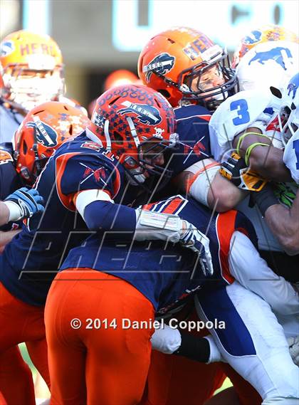 Thumbnail 2 in Lincoln vs. Mountain Lakes (NJSIAA North 2 Group 2 Final) photogallery.