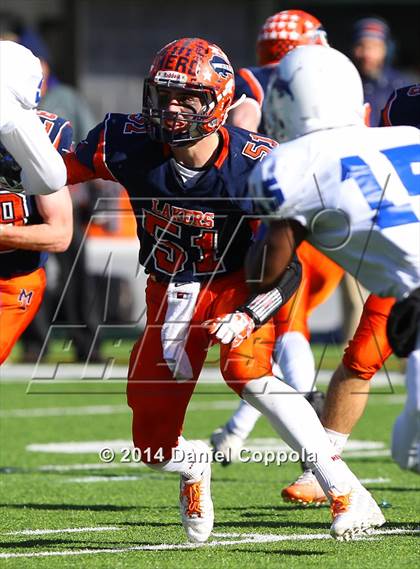 Thumbnail 2 in Lincoln vs. Mountain Lakes (NJSIAA North 2 Group 2 Final) photogallery.