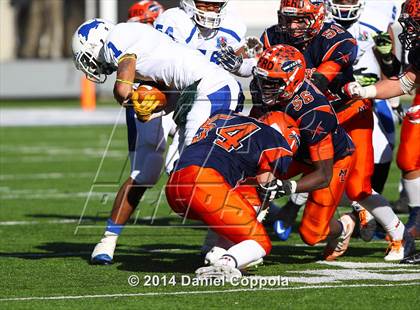 Thumbnail 3 in Lincoln vs. Mountain Lakes (NJSIAA North 2 Group 2 Final) photogallery.