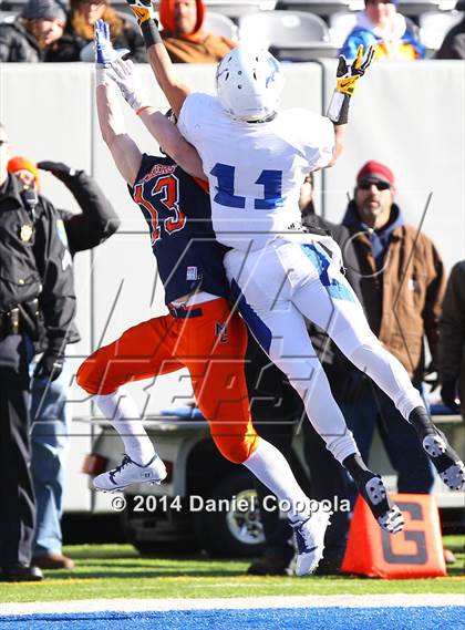 Thumbnail 2 in Lincoln vs. Mountain Lakes (NJSIAA North 2 Group 2 Final) photogallery.