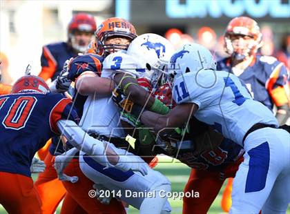 Thumbnail 3 in Lincoln vs. Mountain Lakes (NJSIAA North 2 Group 2 Final) photogallery.