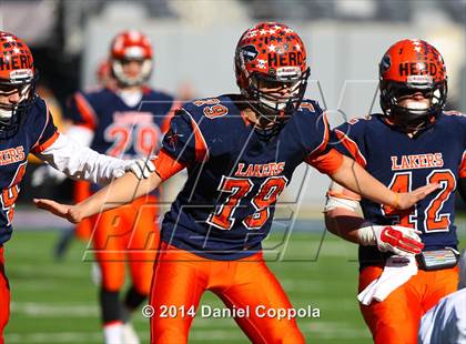 Thumbnail 3 in Lincoln vs. Mountain Lakes (NJSIAA North 2 Group 2 Final) photogallery.