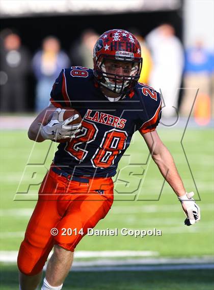 Thumbnail 3 in Lincoln vs. Mountain Lakes (NJSIAA North 2 Group 2 Final) photogallery.