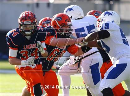 Thumbnail 3 in Lincoln vs. Mountain Lakes (NJSIAA North 2 Group 2 Final) photogallery.