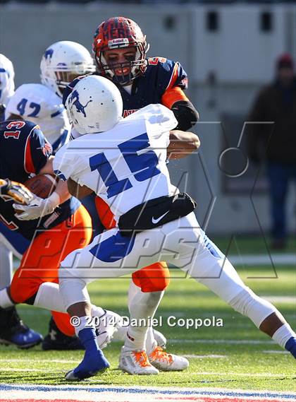 Thumbnail 2 in Lincoln vs. Mountain Lakes (NJSIAA North 2 Group 2 Final) photogallery.