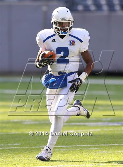 Thumbnail 3 in Lincoln vs. Mountain Lakes (NJSIAA North 2 Group 2 Final) photogallery.