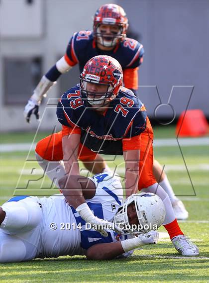 Thumbnail 3 in Lincoln vs. Mountain Lakes (NJSIAA North 2 Group 2 Final) photogallery.