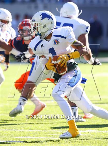 Thumbnail 3 in Lincoln vs. Mountain Lakes (NJSIAA North 2 Group 2 Final) photogallery.