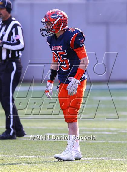 Thumbnail 3 in Lincoln vs. Mountain Lakes (NJSIAA North 2 Group 2 Final) photogallery.