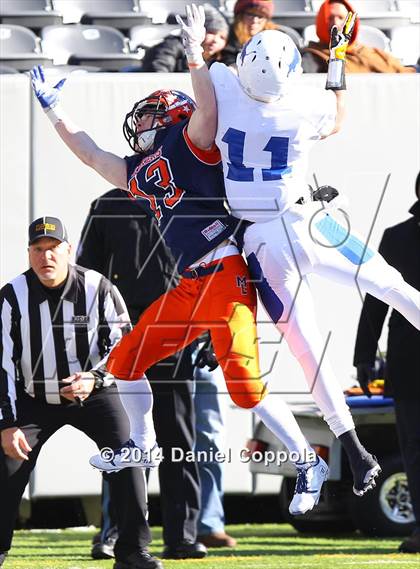 Thumbnail 3 in Lincoln vs. Mountain Lakes (NJSIAA North 2 Group 2 Final) photogallery.