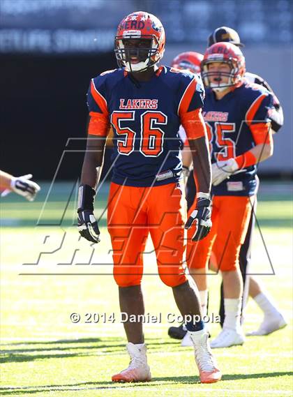 Thumbnail 2 in Lincoln vs. Mountain Lakes (NJSIAA North 2 Group 2 Final) photogallery.