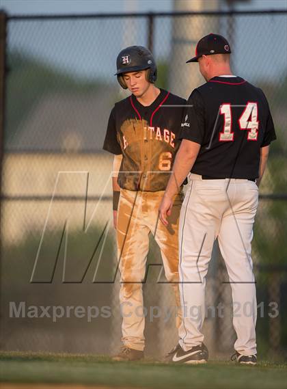 Thumbnail 1 in Heritage vs Woodgrove (Dulles District Semifinal) photogallery.