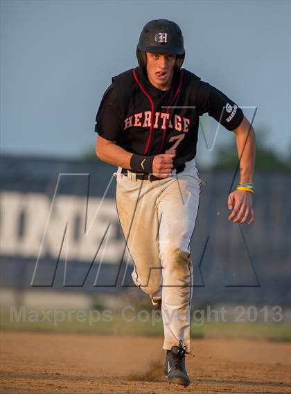 Thumbnail 1 in Heritage vs Woodgrove (Dulles District Semifinal) photogallery.