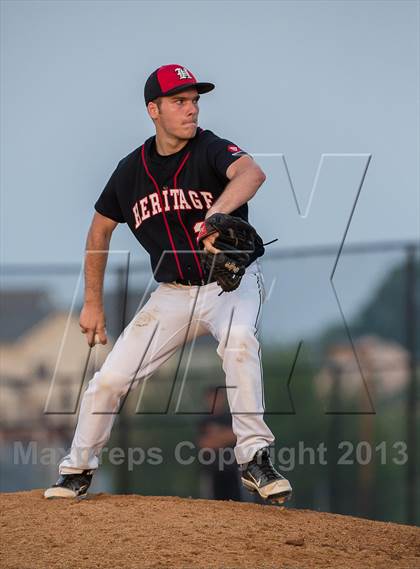 Thumbnail 2 in Heritage vs Woodgrove (Dulles District Semifinal) photogallery.