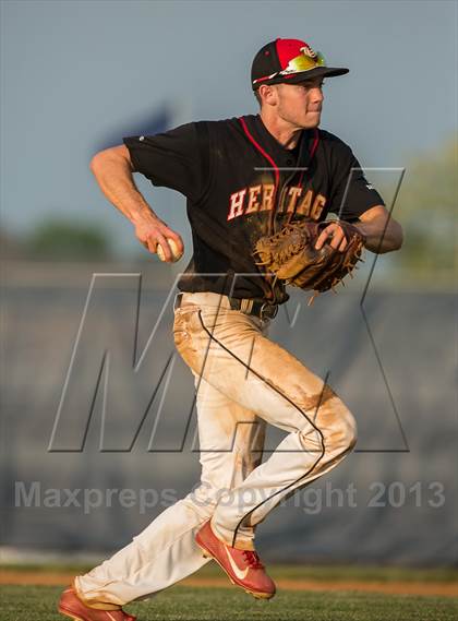 Thumbnail 3 in Heritage vs Woodgrove (Dulles District Semifinal) photogallery.