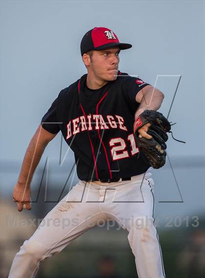Thumbnail 3 in Heritage vs Woodgrove (Dulles District Semifinal) photogallery.