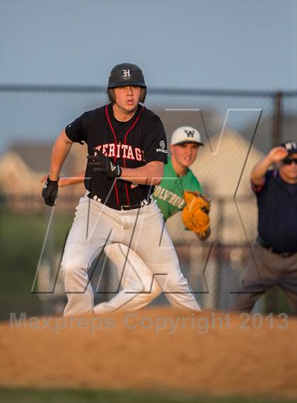 Thumbnail 2 in Heritage vs Woodgrove (Dulles District Semifinal) photogallery.