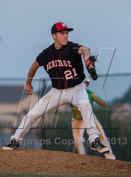 Thumbnail 1 in Heritage vs Woodgrove (Dulles District Semifinal) photogallery.