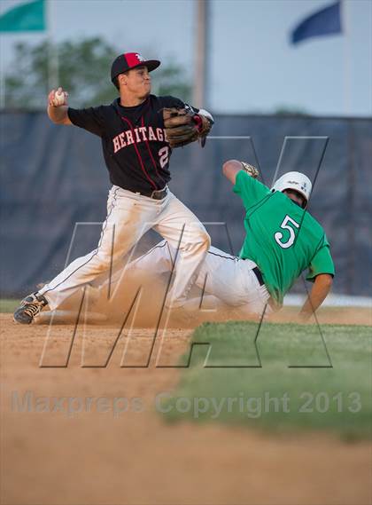 Thumbnail 2 in Heritage vs Woodgrove (Dulles District Semifinal) photogallery.