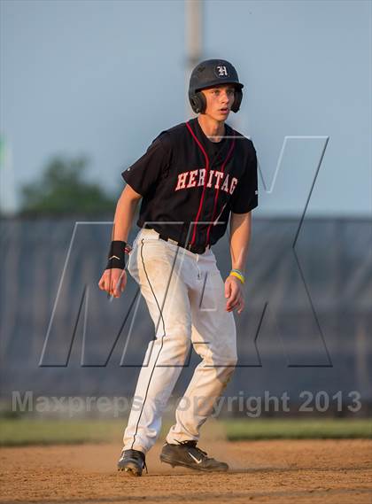 Thumbnail 3 in Heritage vs Woodgrove (Dulles District Semifinal) photogallery.