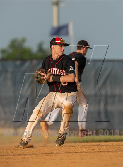 Thumbnail 2 in Heritage vs Woodgrove (Dulles District Semifinal) photogallery.