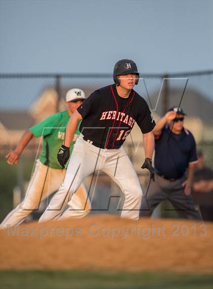 Thumbnail 1 in Heritage vs Woodgrove (Dulles District Semifinal) photogallery.