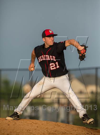 Thumbnail 1 in Heritage vs Woodgrove (Dulles District Semifinal) photogallery.