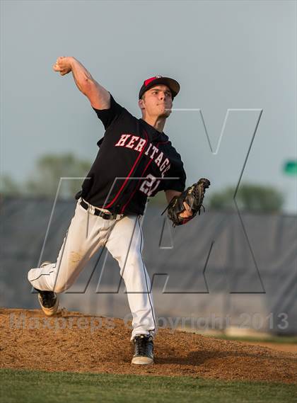 Thumbnail 3 in Heritage vs Woodgrove (Dulles District Semifinal) photogallery.