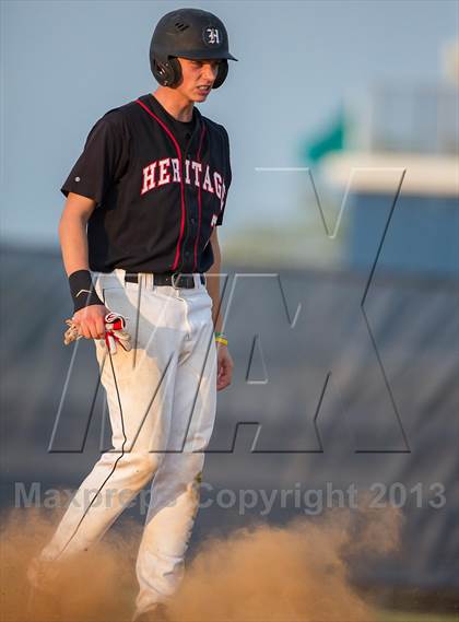 Thumbnail 2 in Heritage vs Woodgrove (Dulles District Semifinal) photogallery.