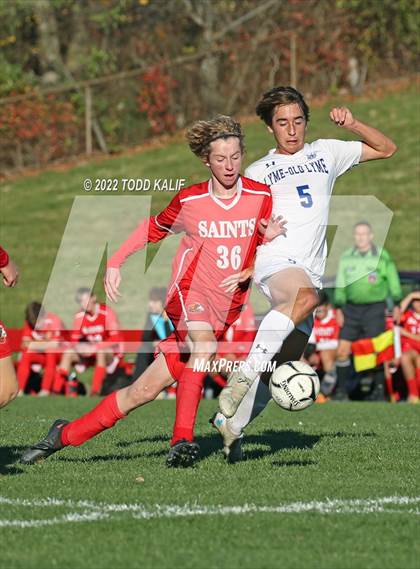 Thumbnail 2 in St. Bernard vs Old Lyme (CIAC Class S Second Round) photogallery.