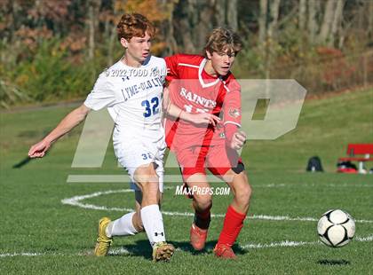 Thumbnail 3 in St. Bernard vs Old Lyme (CIAC Class S Second Round) photogallery.