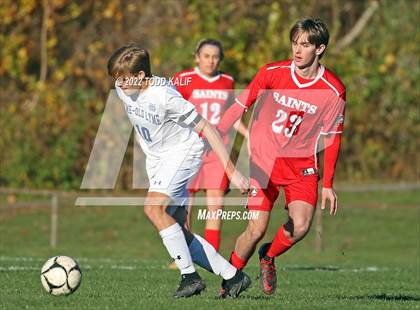 Thumbnail 3 in St. Bernard vs Old Lyme (CIAC Class S Second Round) photogallery.