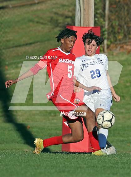 Thumbnail 3 in St. Bernard vs Old Lyme (CIAC Class S Second Round) photogallery.