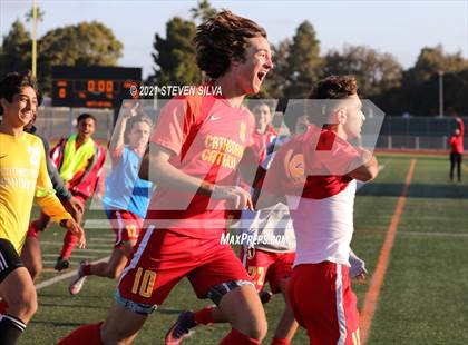 Thumbnail 2 in Cathedral Catholic vs. San Pasqual (CIF SDS Open Division Final) photogallery.
