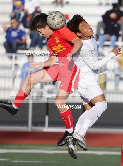 Thumbnail 2 in Cathedral Catholic vs. San Pasqual (CIF SDS Open Division Final) photogallery.