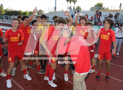 Thumbnail 1 in Cathedral Catholic vs. San Pasqual (CIF SDS Open Division Final) photogallery.