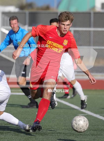 Thumbnail 3 in Cathedral Catholic vs. San Pasqual (CIF SDS Open Division Final) photogallery.