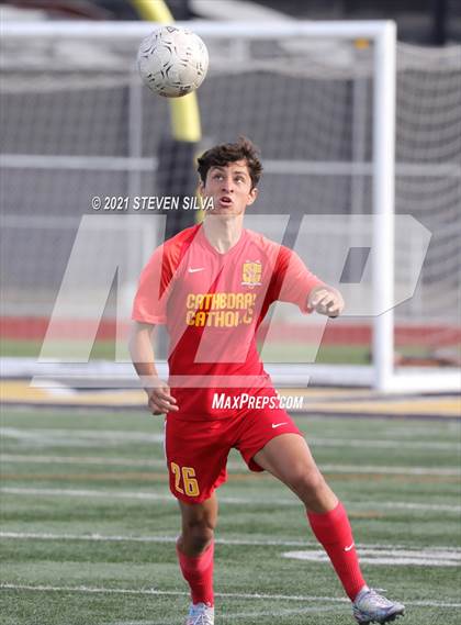 Thumbnail 3 in Cathedral Catholic vs. San Pasqual (CIF SDS Open Division Final) photogallery.