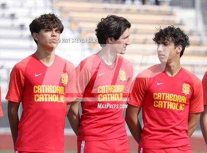 Thumbnail 2 in Cathedral Catholic vs. San Pasqual (CIF SDS Open Division Final) photogallery.