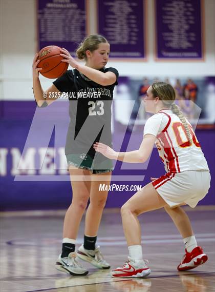 Thumbnail 2 in Meadowbrook Christian vs. Our Lady of Lourdes Regional (PIAA District 4 Class 1A Semifinal) photogallery.